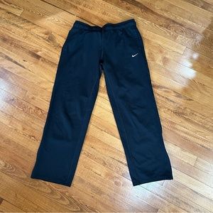Large Black Nike sweatpants